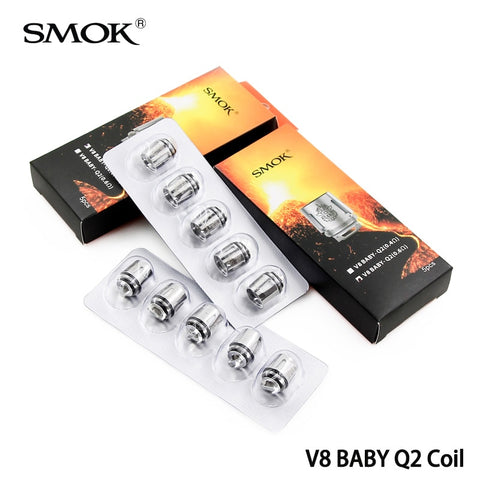 Original Smok TFV8 Baby Q2 Coil 0.4ohm 0.6ohm V8 Baby-Q2 Coil For TFV8 BABY Beast Atomizer