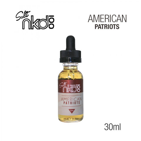NKD 100 Salt | American Patriots eLiquid 30ml